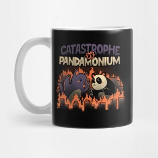 Catastrophe VS Pandamonium by Tobe Fonseca Mug